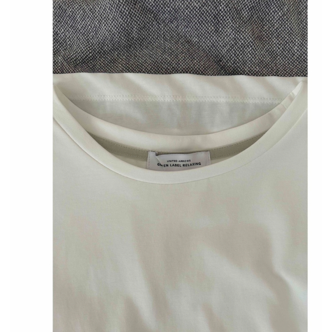 UNITED ARROWS green label relaxing(ユナイテッドアローズグリーンレーベルリラクシング)のgreen label relaxing ワイド フレンチスリーブ Tシャツ レディースのトップス(Tシャツ(半袖/袖なし))の商品写真