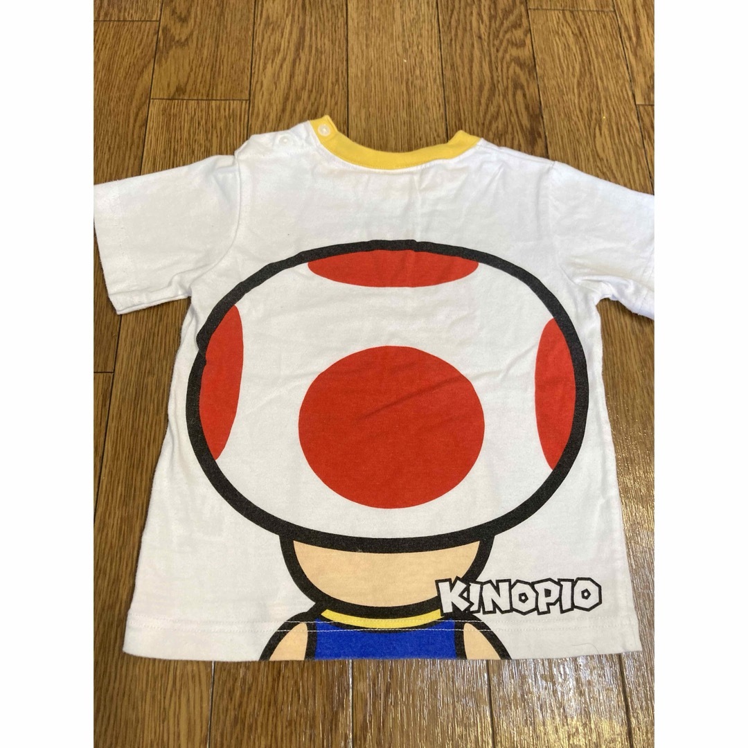 任天堂(ニンテンドウ)のユニバ　キノピオ　Tシャツ キッズ/ベビー/マタニティのキッズ服男の子用(90cm~)(Tシャツ/カットソー)の商品写真