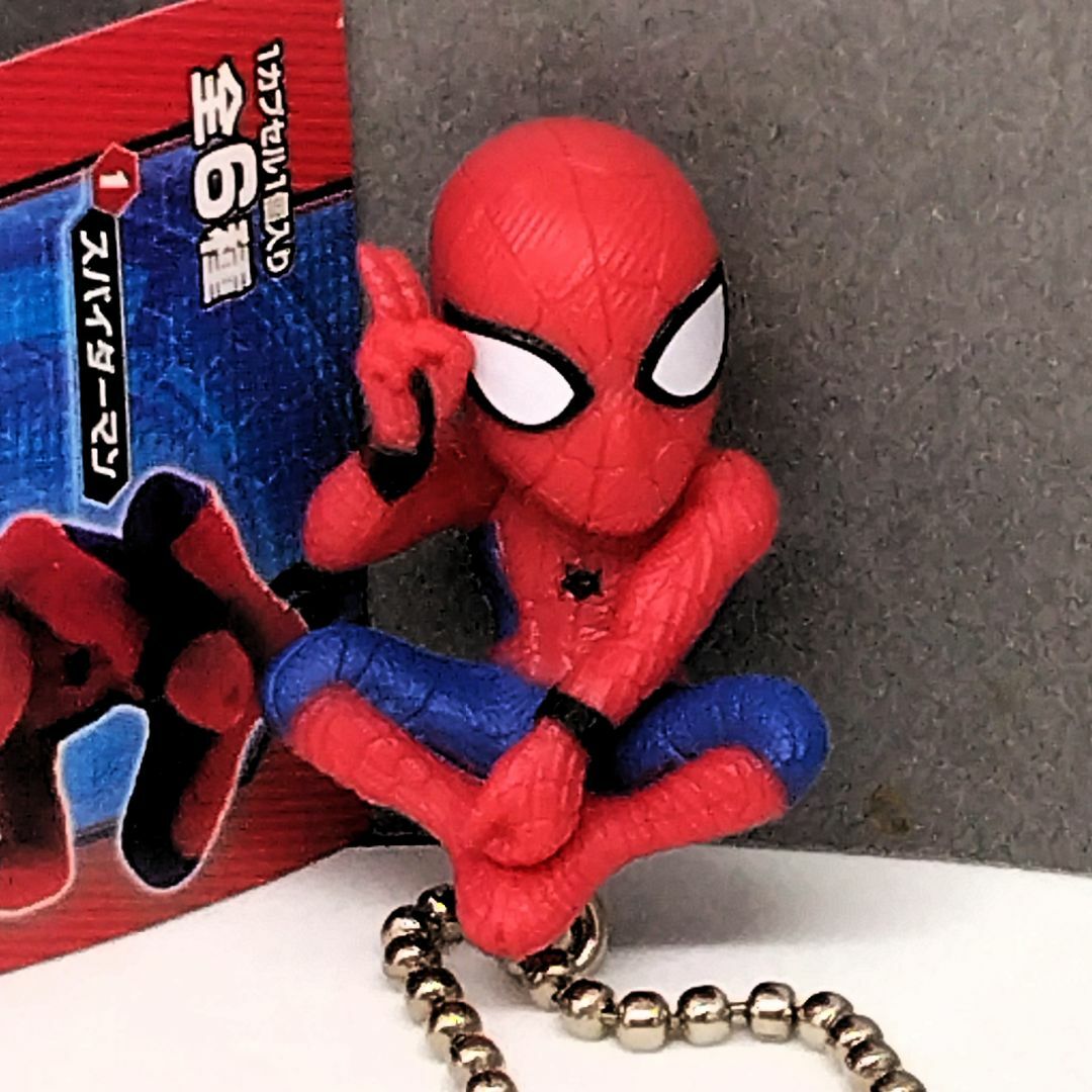 BANDAI(バンダイ)のバンダイ ガシャポン　スパイダーマン　ホームカミング　スイング エンタメ/ホビーのフィギュア(アメコミ)の商品写真