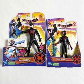 ハズブロ(Hasbro)の未使用品♪2体セット　スパイダーマン アクロス・ザ・スパイダー・バース　マイルズ(アメコミ)