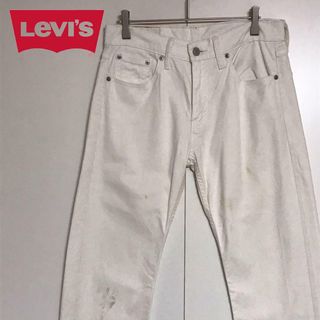 リーバイス(Levi's)の【人気カラー】リーバイス　ストレートデニムパンツ　ホワイト　H706(デニム/ジーンズ)