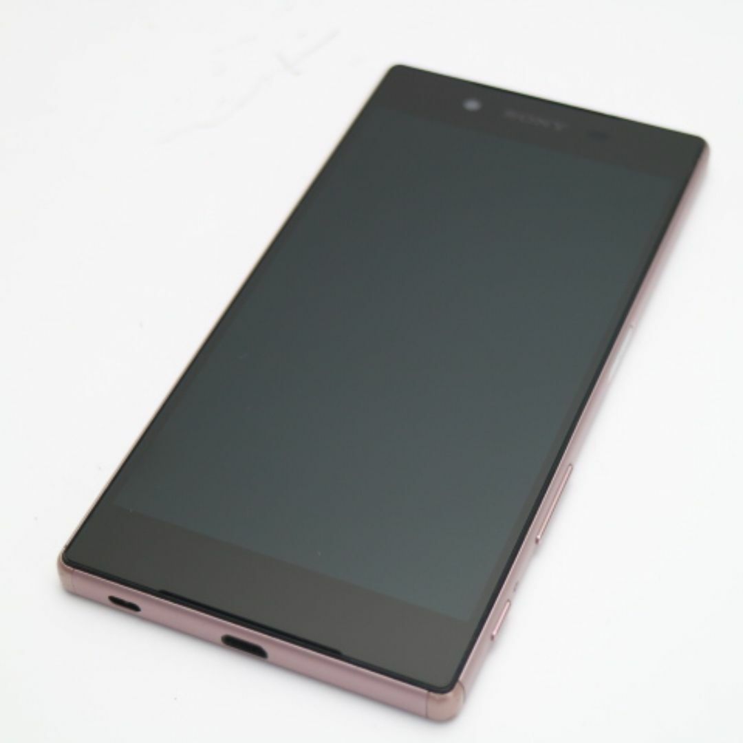 SONY(ソニー)の中古 au SOV32 Xperia Z5 ピンク  SIMロック解除済み M333 スマホ/家電/カメラのスマートフォン/携帯電話(スマートフォン本体)の商品写真