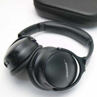 ボーズ(BOSE)の超美品 Bose QuietComfort 45 headphones ブラック  M333(ヘッドフォン/イヤフォン)