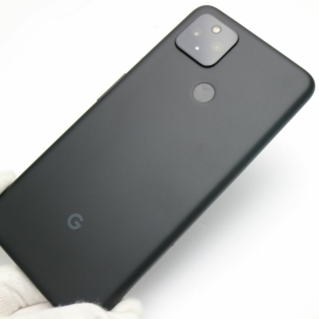 ANDROID(アンドロイド)の超美品 SoftBank Google Pixel 4a (5G) 128GB  ジャストブラック M333 スマホ/家電/カメラのスマートフォン/携帯電話(スマートフォン本体)の商品写真