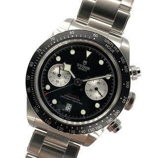 チュードル(Tudor)の　チューダー/チュードル TUDOR ブラックベイ クロノ 79360N ブラック×シルバー SS メンズ 腕時計(その他)