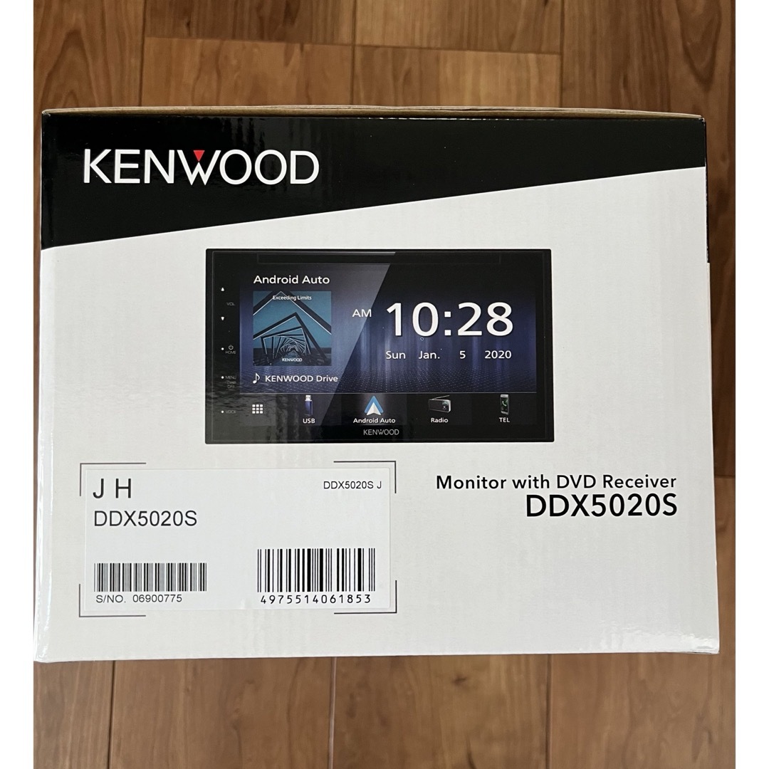 KENWOOD(ケンウッド)のケンウッド｜KENWOOD DVD/CD/USB/Bluetoothレシーバー  自動車/バイクの自動車(カーナビ/カーテレビ)の商品写真