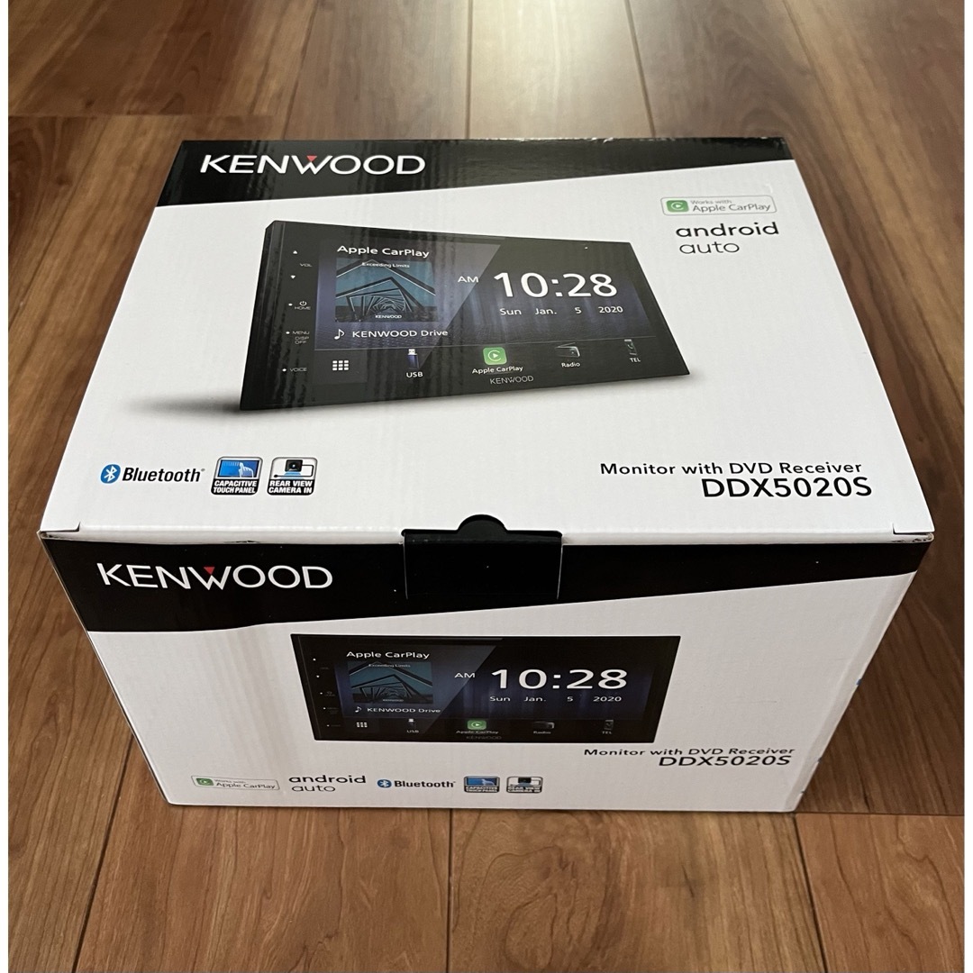 KENWOOD(ケンウッド)のケンウッド｜KENWOOD DVD/CD/USB/Bluetoothレシーバー  自動車/バイクの自動車(カーナビ/カーテレビ)の商品写真