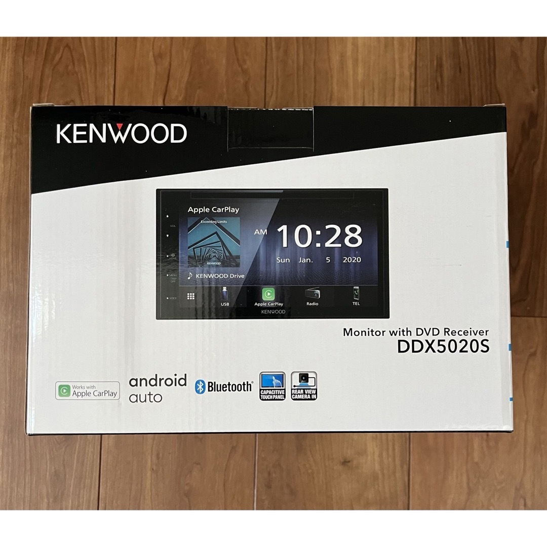 KENWOOD(ケンウッド)のケンウッド｜KENWOOD DVD/CD/USB/Bluetoothレシーバー  自動車/バイクの自動車(カーナビ/カーテレビ)の商品写真