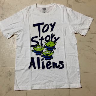 ユニクロ(UNIQLO)のディズニー　トイストーリー　リトルグリーンメン　Tシャツ　エイリアン(Tシャツ/カットソー(半袖/袖なし))