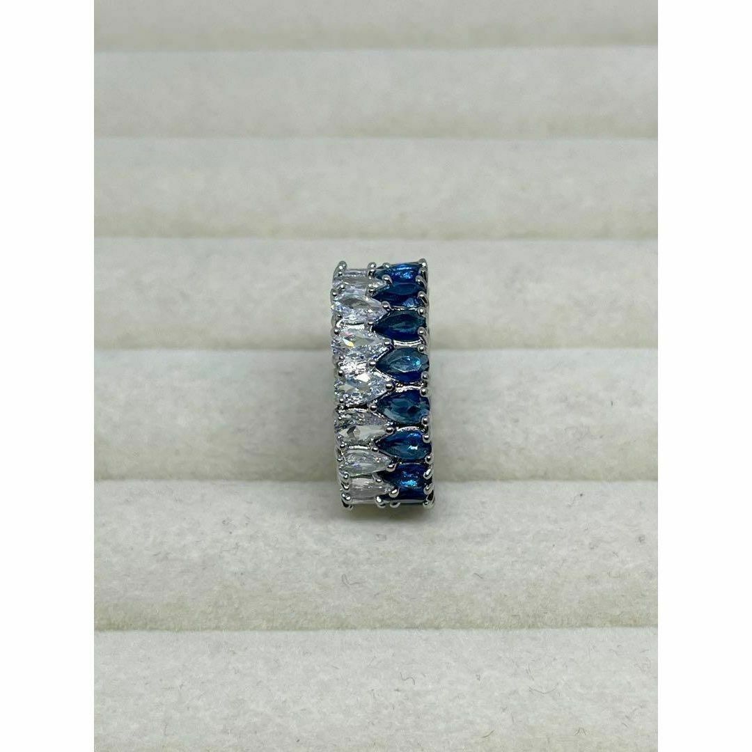 060b4カラフル　シルバーリング　指輪　韓国アクセサリー　石プチプラ レディースのアクセサリー(リング(指輪))の商品写真