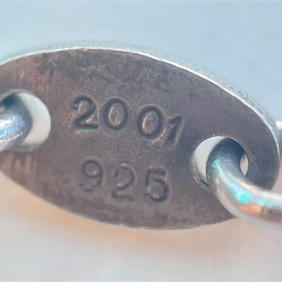 Chrome Hearts(クロムハーツ)の668 クロムハーツ　フレームドハート　チャーム　ロールチェーン16　ネックレス メンズのアクセサリー(ネックレス)の商品写真
