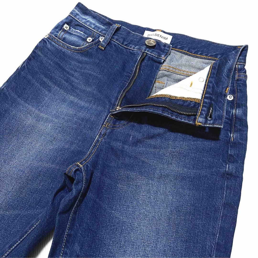 23区(ニジュウサンク)の23区DENIM PRWOBM0305 ベルシルエット ストレッチ サイズ36 レディースのパンツ(デニム/ジーンズ)の商品写真