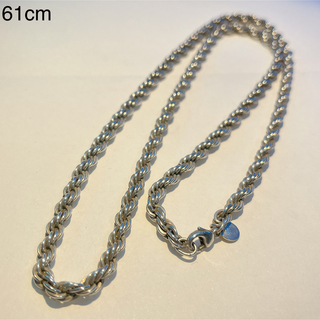 ティファニー(Tiffany & Co.)の671 ティファニー　スクリュー　ロング　ネックレス　925 61cm(ネックレス)