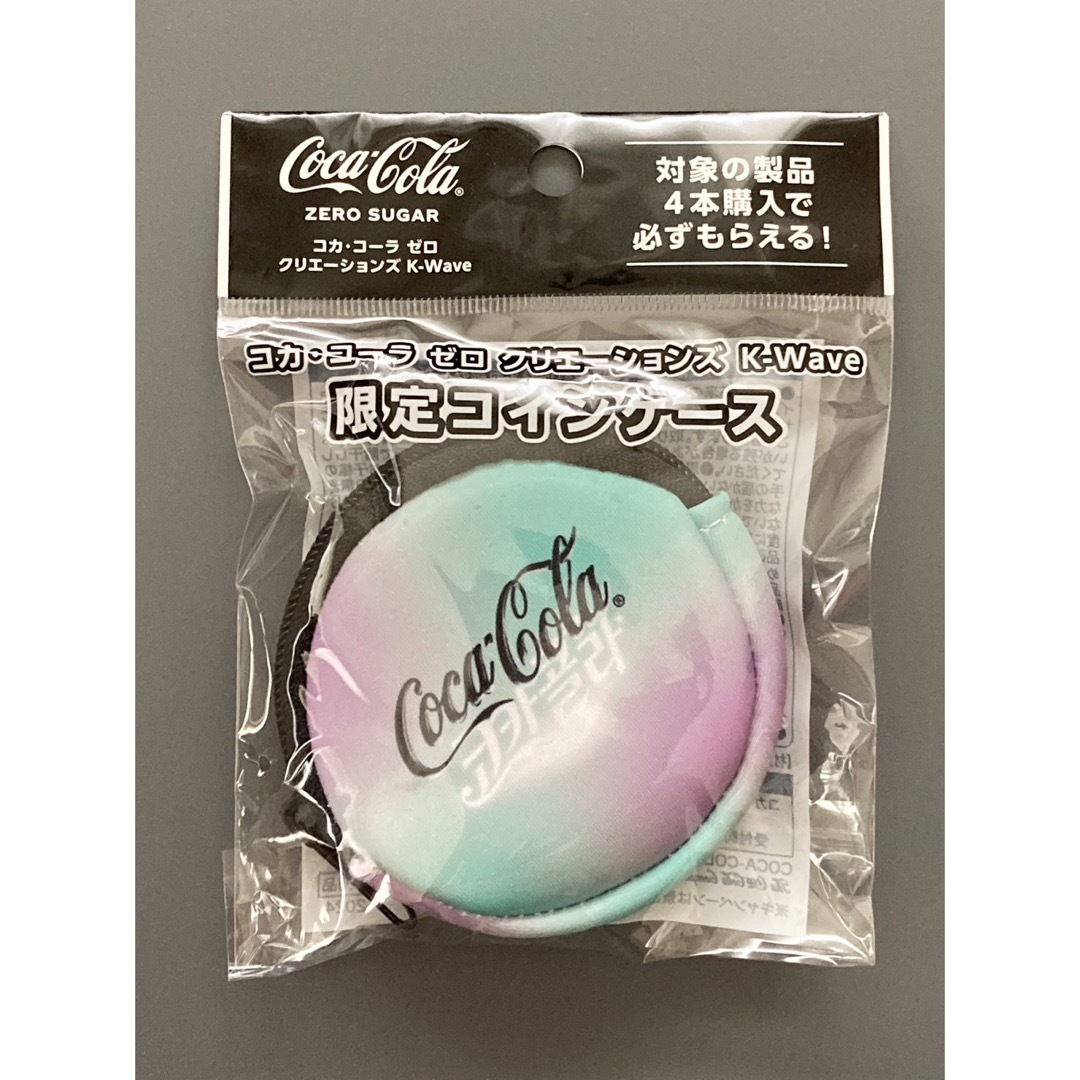 コカ・コーラ(コカコーラ)のコカコーラ　ゼロ　クリエーションズK-Wave限定コインケースCoca-Cola メンズのファッション小物(コインケース/小銭入れ)の商品写真