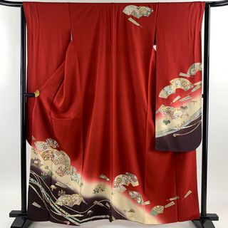 振袖 身丈162cm 裄丈64cm 正絹 美品 秀品 【中古】(着物)