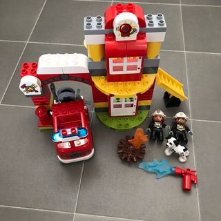 レゴデュプロ(レゴ デュプロ)のLEGO 光る!鳴る!消防車と消防署 「レゴ デュプロ」 10903(その他)