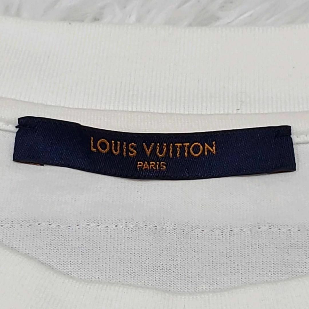 LOUIS VUITTON(ルイヴィトン)の極美品 XL ルイヴィトン 21SS パステル モノグラム シャツ 白 LVロゴ メンズのトップス(Tシャツ/カットソー(半袖/袖なし))の商品写真