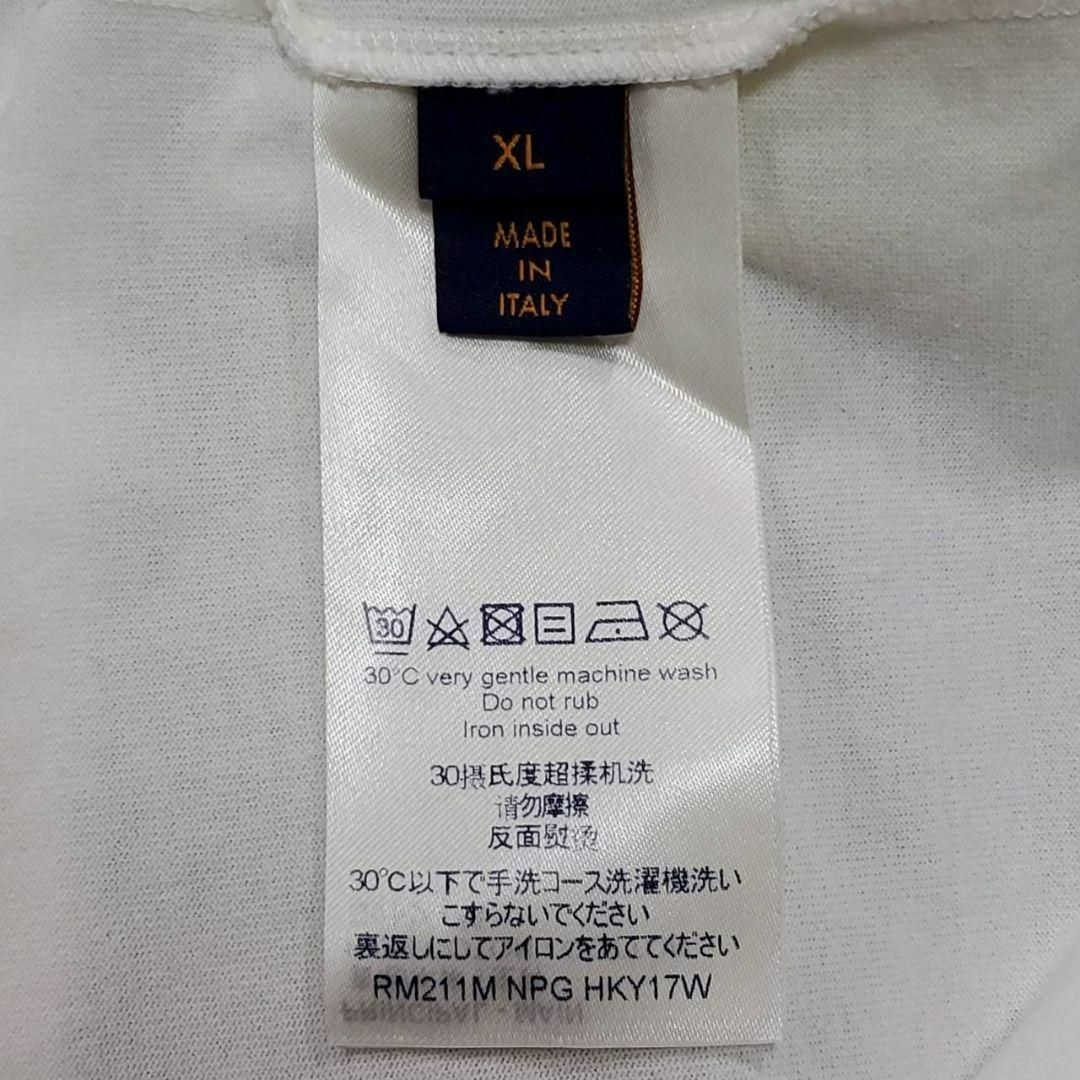 LOUIS VUITTON(ルイヴィトン)の極美品 XL ルイヴィトン 21SS パステル モノグラム シャツ 白 LVロゴ メンズのトップス(Tシャツ/カットソー(半袖/袖なし))の商品写真