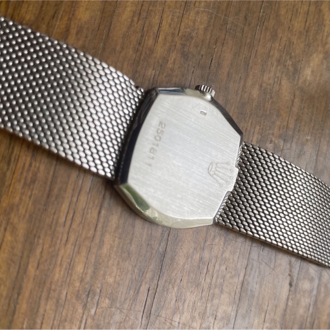 ROLEX(ロレックス)のROLEX ロレックス チェリーニ 手巻き K18WG ホワイトゴールド レディースのファッション小物(腕時計)の商品写真