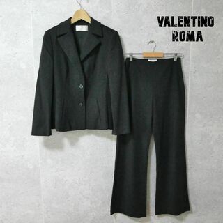 ヴァレンティノ(VALENTINO)の美品 VALENTINO ROMA ウール×カシミヤ セットアップ スーツ(スーツ)