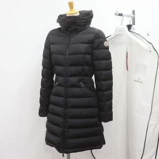 モンクレール(MONCLER)のIT83F917A266 国内正規品 モンクレール ダウンコート フラメッテ E20934993105 54155 レディース サイズ0 ブラック ハンガー ガーメントカバー(ダウンジャケット)