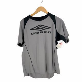 UMBRO(アンブロ) 両面ロゴプリント半袖Tシャツ メンズ トップス