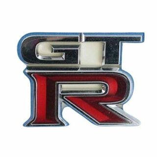 日産 - ニッサン スカイライン GT-R R35 リアエンブレム バッジ オーナメント