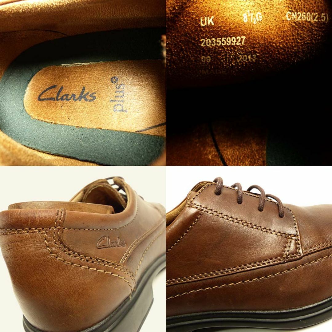 Clarks(クラークス)のClarks / クラークス スワールトゥシューズ UK8 1/2G(27cm メンズの靴/シューズ(ドレス/ビジネス)の商品写真