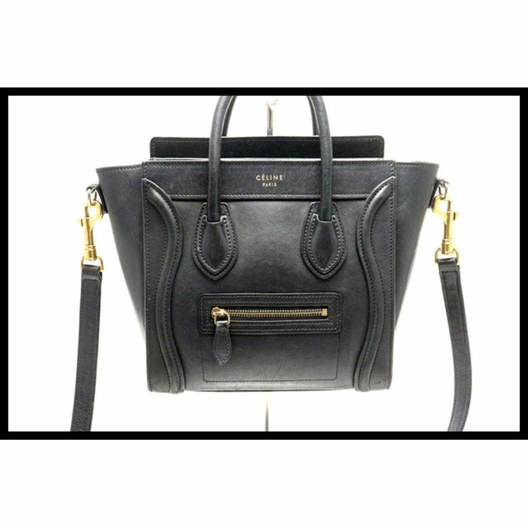 celine(セリーヌ)のセリーヌ ラゲージ ナノショッパー ハンドバッグ■04hh04288-9D レディースのバッグ(ハンドバッグ)の商品写真