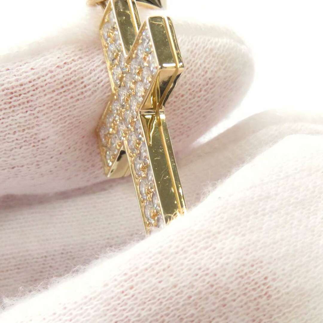 Cartier(カルティエ)のカルティエ クロワ アン モワ クロス ペンダント トップ ダイヤモンド K18YGイエローゴールド レディースのアクセサリー(ネックレス)の商品写真