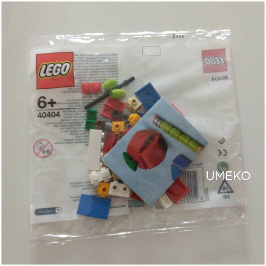 正規品 レゴ 新品 お楽しみミニモデル世界教師デーのLEGO（40404） エンタメ/ホビーのおもちゃ/ぬいぐるみ(その他)の商品写真