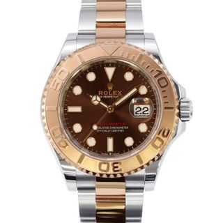 ロレックス(ROLEX)のロレックス ヨットマスター40 K18PGピンクゴールド ランダムシリアル ルーレット 126621 チョコレート文字盤(腕時計(アナログ))