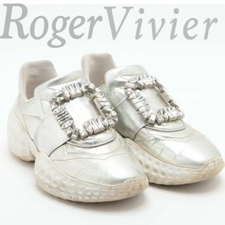 ロジェヴィヴィエ(ROGER VIVIER)のROGER VIVIER スニーカー VERY VIVIER ストラスバックル(スニーカー)