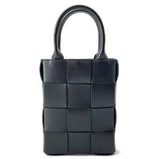 ボッテガヴェネタ(Bottega Veneta)のボッテガヴェネタ ハンドバッグ カセット ミニ レザー 758055 BOTTEGA VENETA 2wayショルダーバッグ 黒(ハンドバッグ)