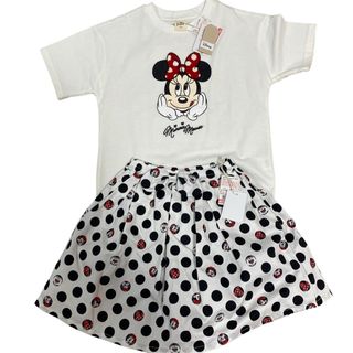 Disney - リトシー Littcミニー セットアップ 白黒 白赤 しまむら　ディズニー