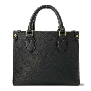 LOUIS VUITTON - ルイヴィトン ハンドバッグ モノグラム・アンプラント オンザゴーBB M46993 LOUIS VUITTON 黒 ブラック ミニバッグ