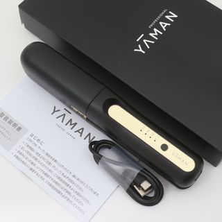 ヤーマン(YA-MAN)のITQX81S16AEA 未使用 ヤーマン ヴェーダ ヘアボリューマー PSM-190B コードレス ヘアアイロン アイロン ブラック 美容機器(ヘアアイロン)