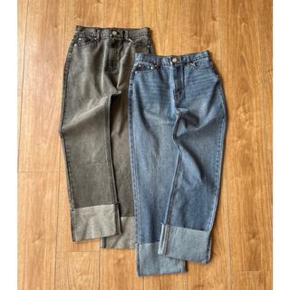 TODAYFUL - denim roll up pants