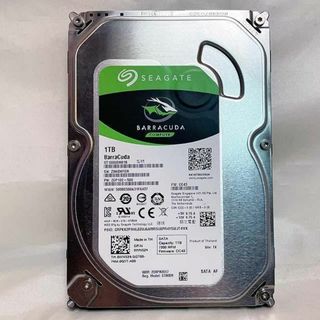 《動作確認済みHDD》3.5インチ HDD SATA 1TB　⑥(PCパーツ)