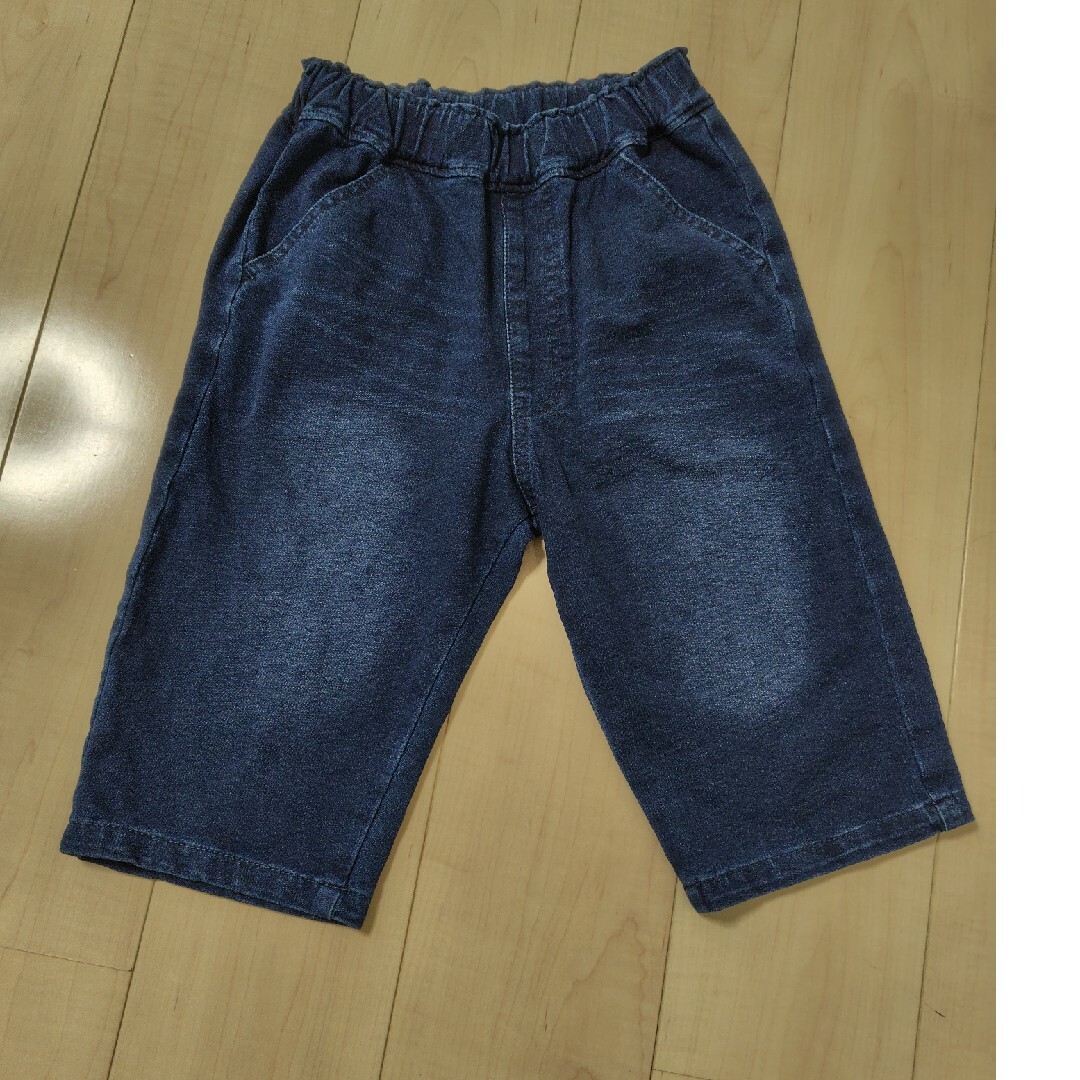 ハーフパンツ　150 　140　新品　ストレッチデニム　男の子 キッズ/ベビー/マタニティのキッズ服男の子用(90cm~)(パンツ/スパッツ)の商品写真