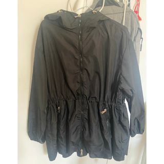 モンクレール(MONCLER)の美品　ブラック　レディース　スプリングコート　Moncler(その他)