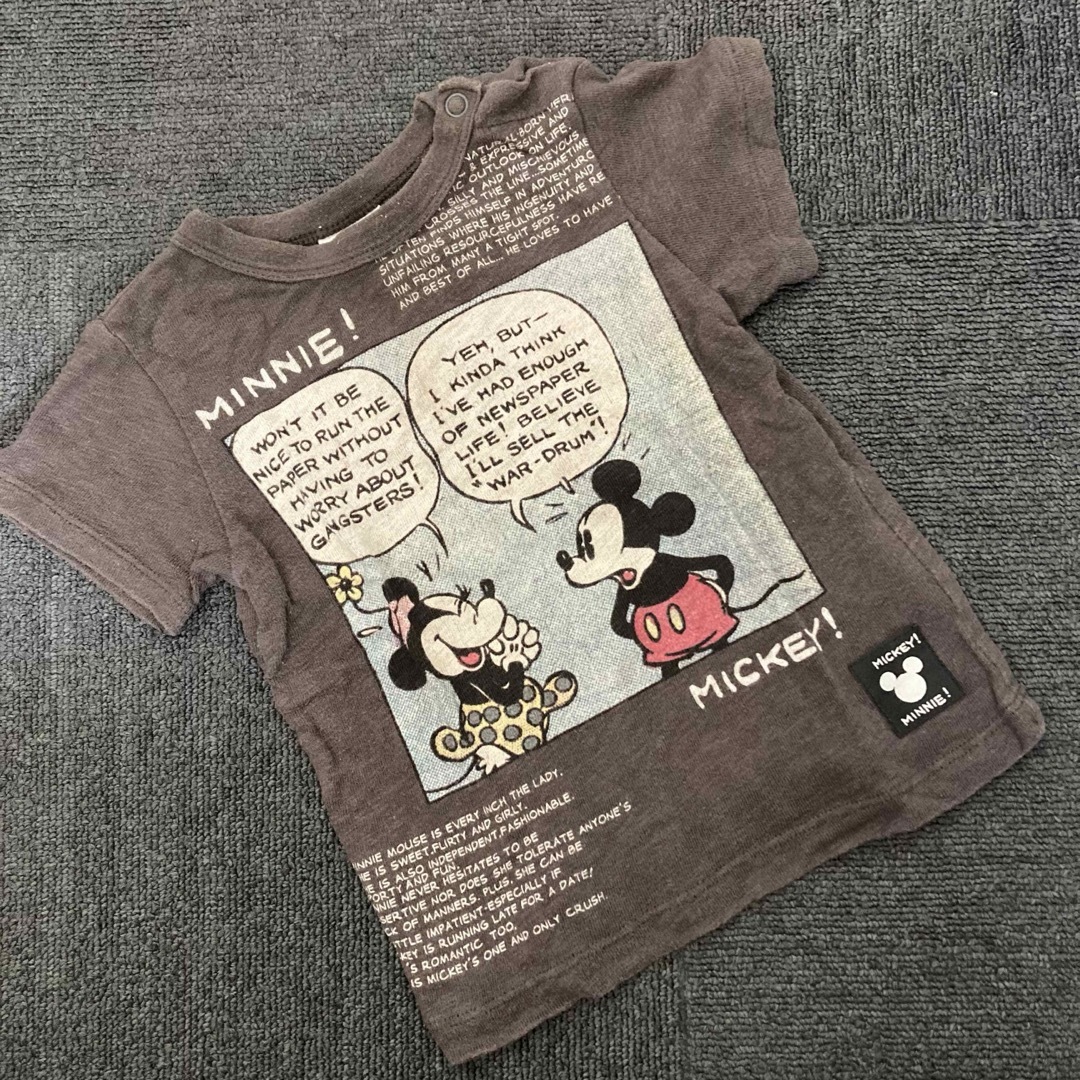 BREEZE(ブリーズ)のBREEZE Disney Tシャツ　80 キッズ/ベビー/マタニティのベビー服(~85cm)(Ｔシャツ)の商品写真