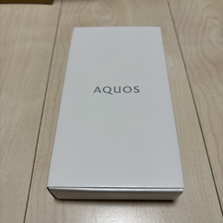シャープ(SHARP)のSHARP AQUOS sense6s SH-RM19s 64GB ブラック新品(スマートフォン本体)