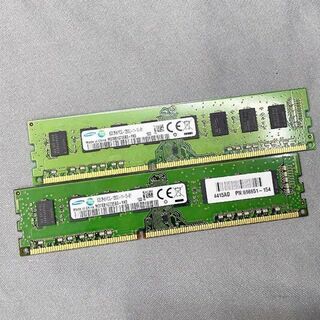 【動作確認済】デスクトップPCメモリー DDR3 8GB 2枚セット④(PCパーツ)