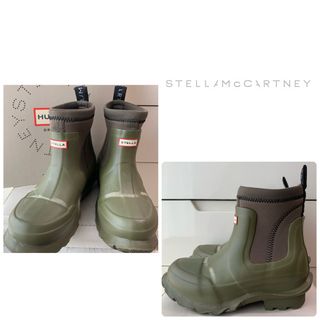 ステラマッカートニー(Stella McCartney)のステラマッカートニー×ハンター　カーキラバー　レインブーツ(レインブーツ/長靴)