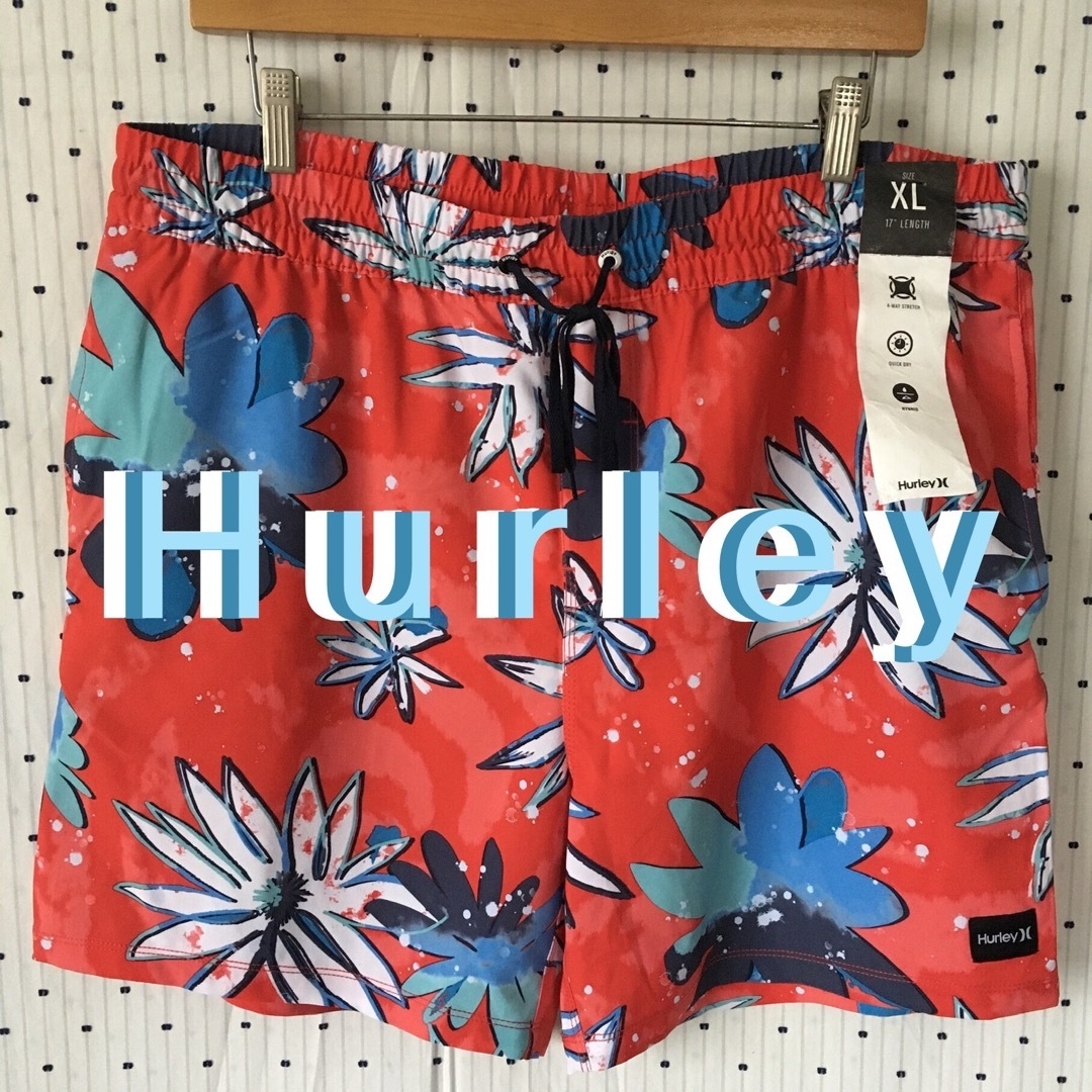 Hurley(ハーレー)のHurleyハーレーUS限定SURFトランクス海パン水着ＸＬ　1点物 メンズの水着/浴衣(水着)の商品写真