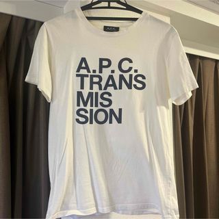 正規品　A.P.C Tシャツ　ロゴ　トートバッグ　transmission