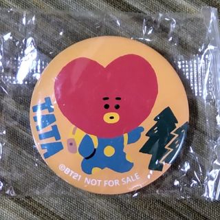 ビーティーイシビル(BT21)のTATA(BT21)缶バッヂ(ビッくらポン)(キャラクターグッズ)