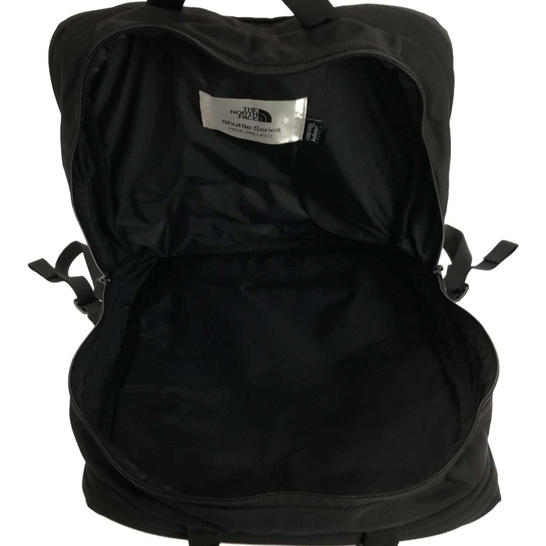 THE NORTH FACE(ザノースフェイス)のTHE NORTH FACE ザノースフェイス Shuttle Daypack B4 25L シャトルデイパック リュック ブラック  NM81863 メンズのバッグ(バッグパック/リュック)の商品写真