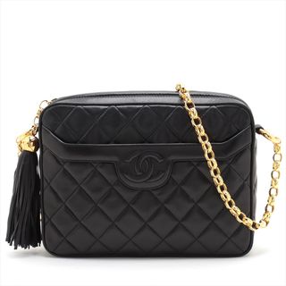 シャネル(CHANEL)のシャネル  ラムスキン  ブラック レディース ショルダーバッグ(ショルダーバッグ)